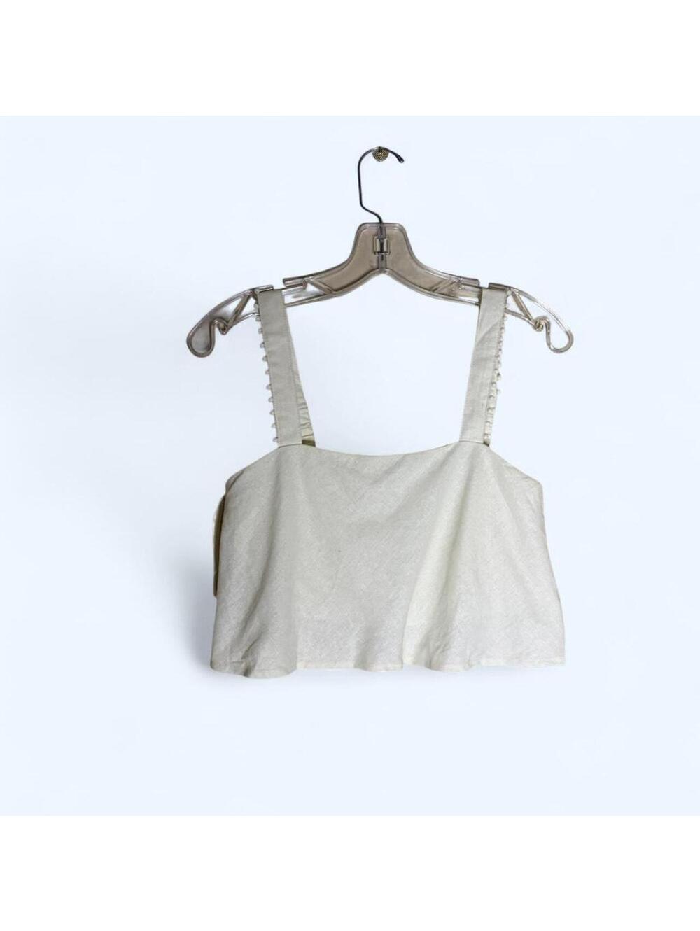 White House of Harlow crop top